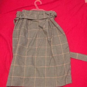 Plaid skirt